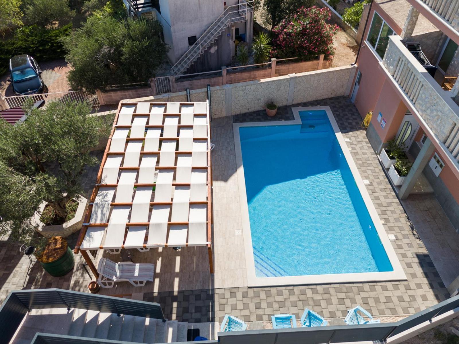 Apartments Villa Monique Rogoznica  Exterior foto